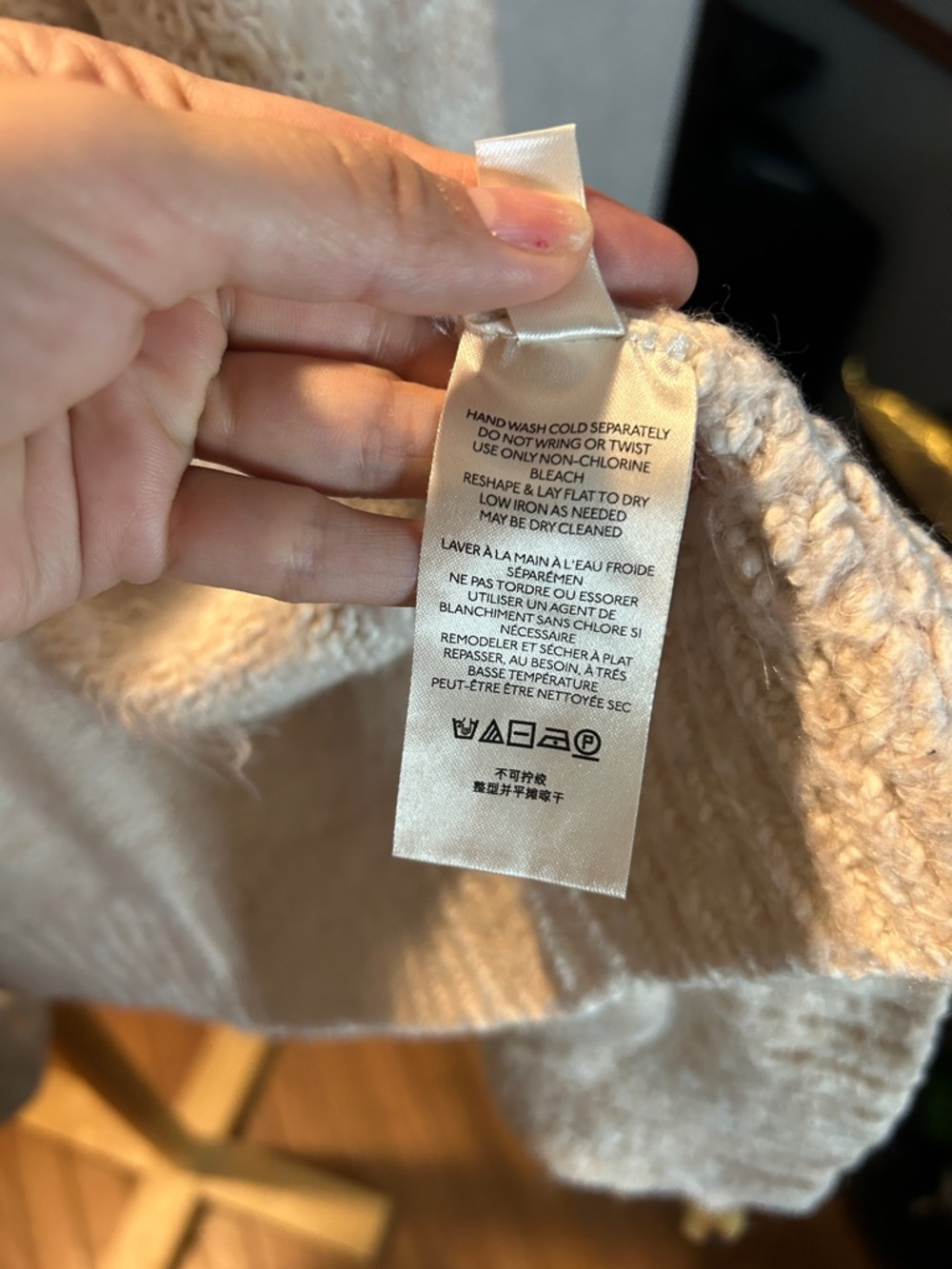 Free People Cream Button-Front Knit Cardigan - Picture 6 of 7